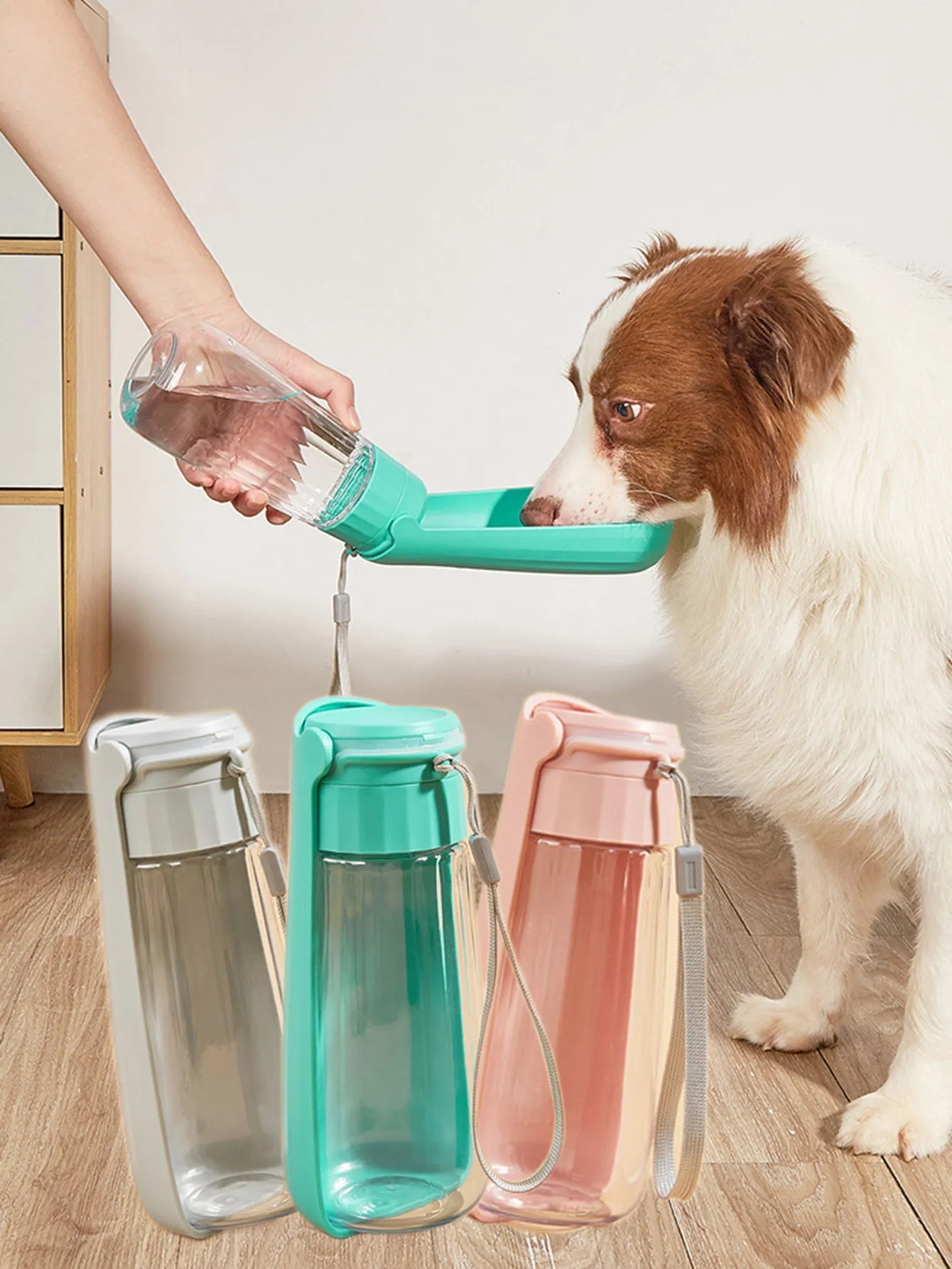 Random Color Pet Foldable Water Bottle