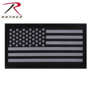 Reflective Flag Patch With Hook Back