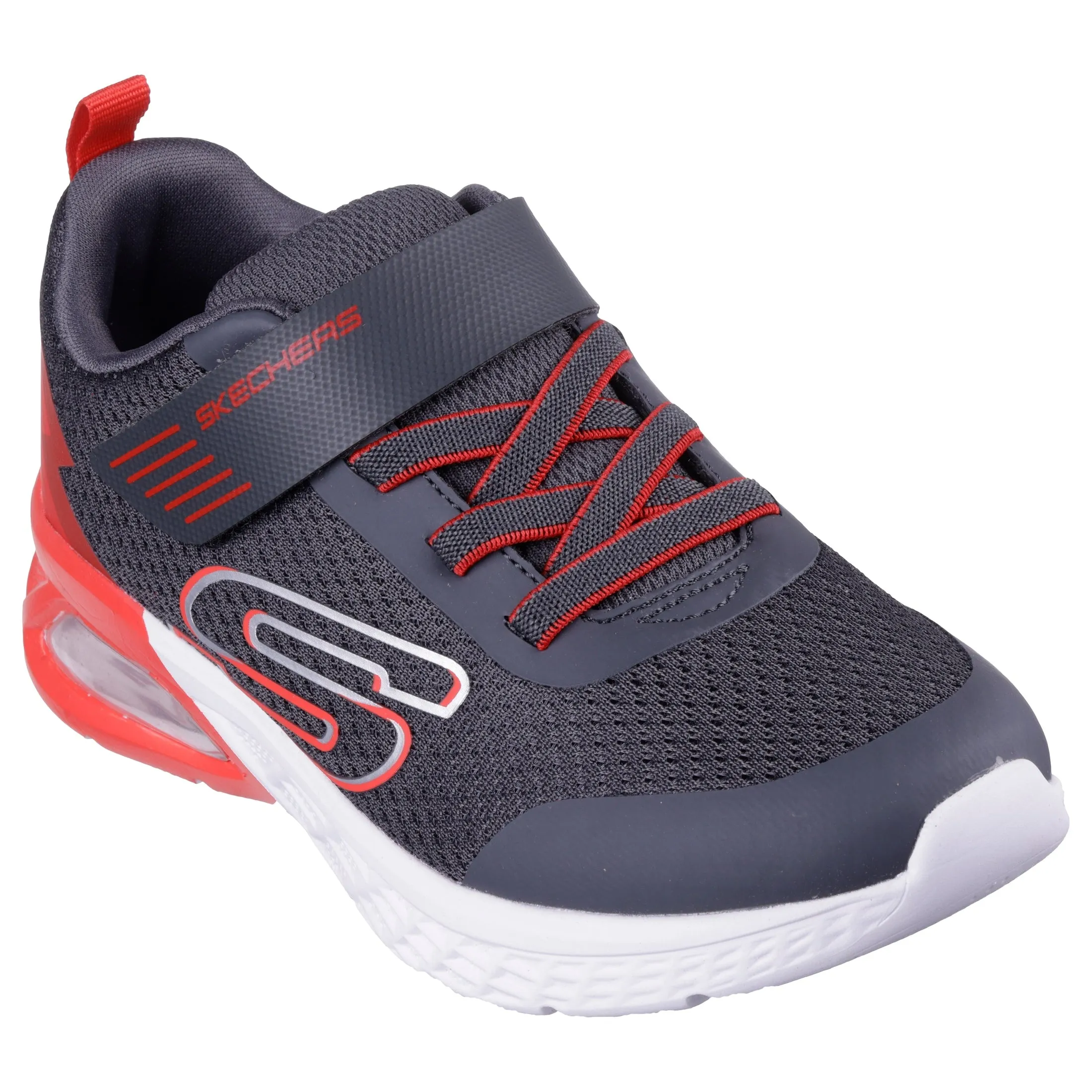 Skechers 403932L MICROSPEC MAX II VODROX Charcole / Red