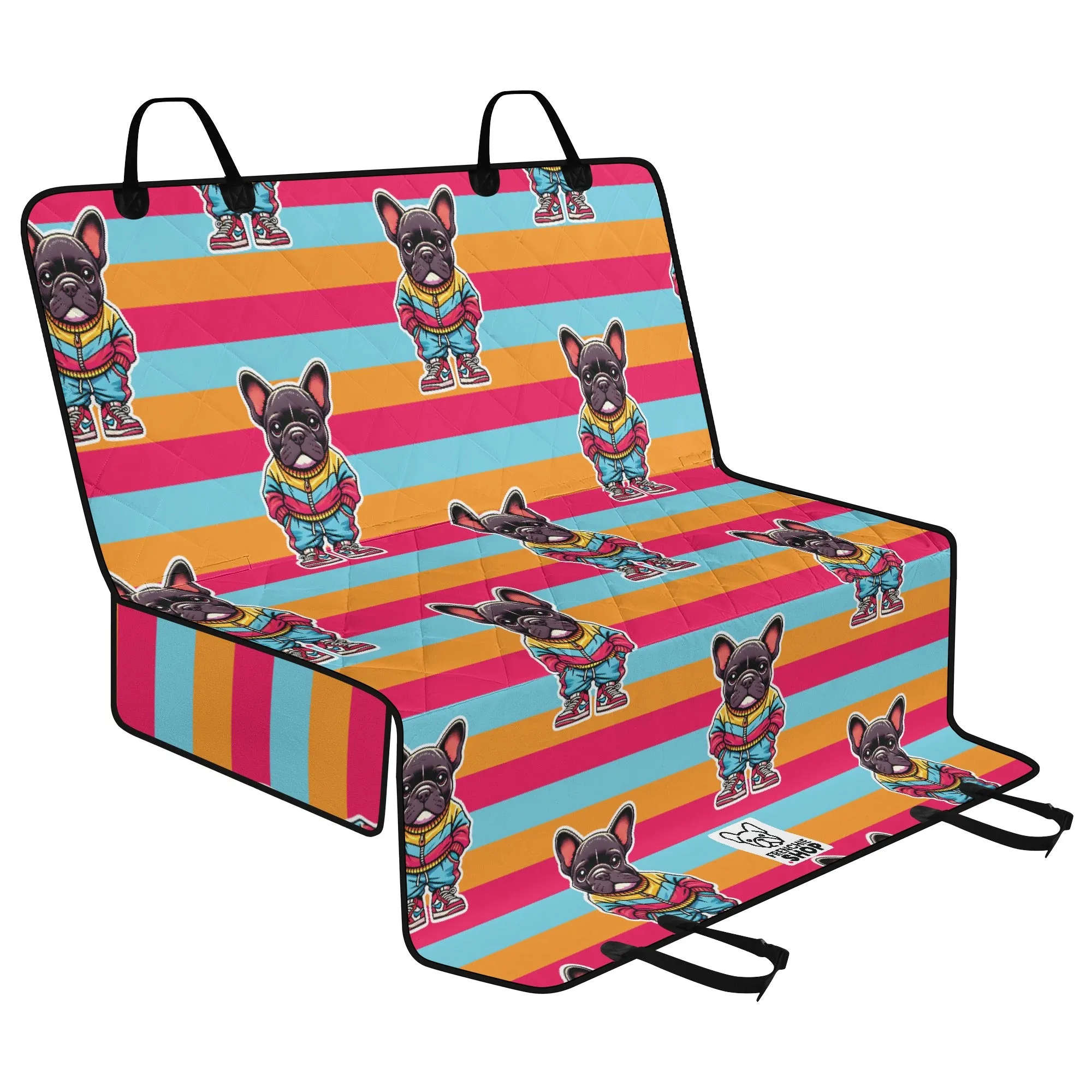 Smoky - Car Pet Seat Covers for french bulldog
