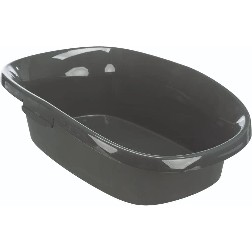 Trixie Be Eco Carlo Litter Tray with Rim for Cats (Grey Green/Anthracite)