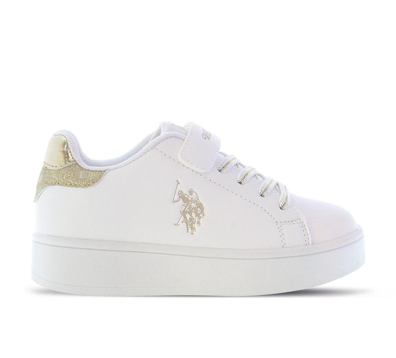 US POLO ASSN. KIDS TRAINERS IN WHITE