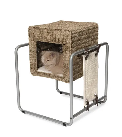 Vesper V-Cube Seaweed Cat Post