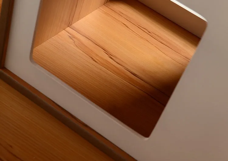 Vesper V-Double In Walnut Cat Condo