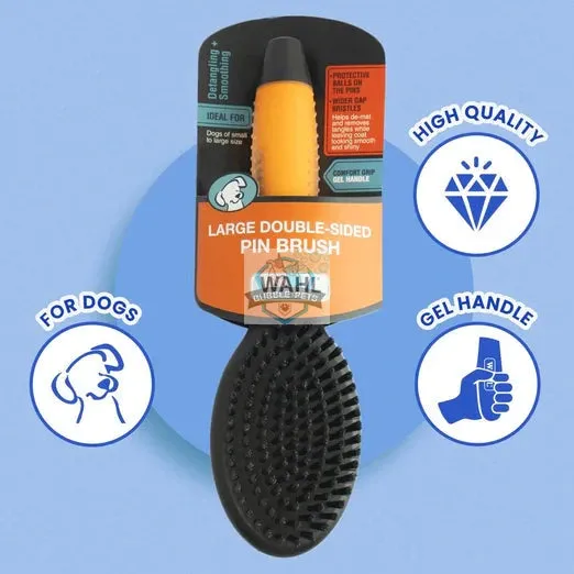 Wahl Double-Sided Pin Dog Brush (Large)